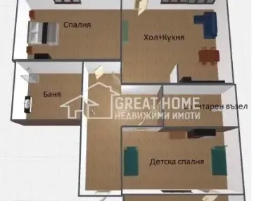 3-стаен, Търговище, Североизточна България - снимка 5 от 11