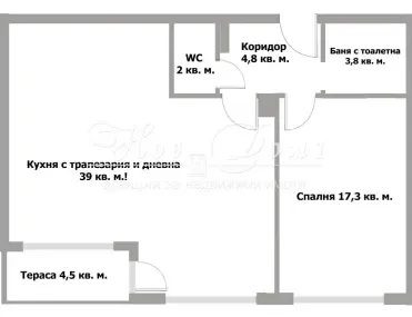 3-стаен, Лозенец, София - снимка 13 от 15