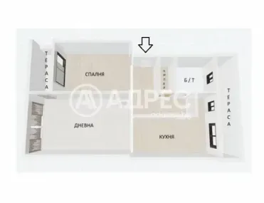 2-стаен, Пристанище Варна, Варна - снимка 4 от 16