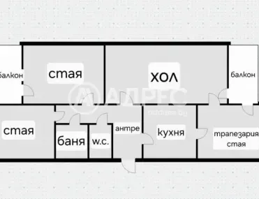 3-стаен, Стрелбище, София