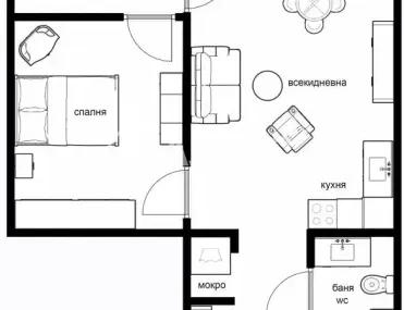 2-стаен, Банишора, София - снимка 4 от 15