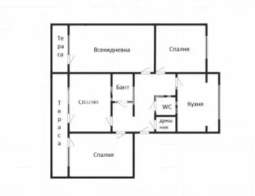 3-стаен, Славейков, Бургас - снимка 4 от 8