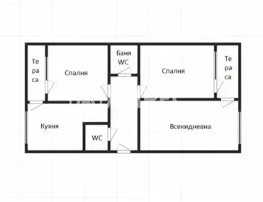 3-стаен, Славейков, Бургас - снимка 5 от 8