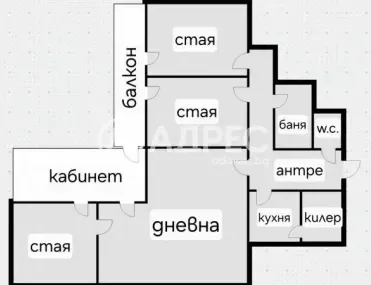 2-стаен, Иван Вазов, София - снимка 4 от 26