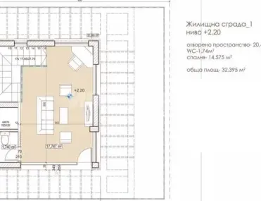 Къща, с. Панчарево, София - снимка 5 от 9