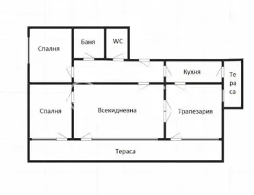 2-стаен, Център, Бургас - снимка 7 от 12