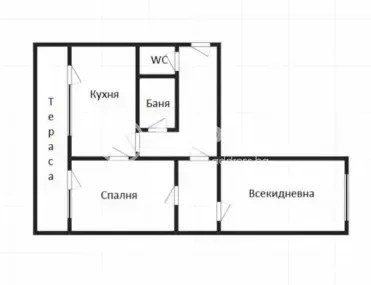 2-стаен, Зорница, Бургас - снимка 4 от 5