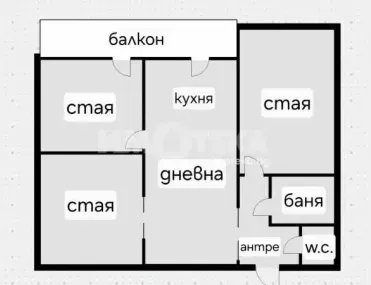 3-стаен, Белите брези, София - снимка 4 от 16