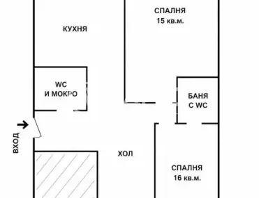 3-стаен, Младост 1, София - снимка 5 от 8