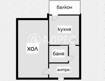 1-стаен, Надежда 4, София - снимка 4 от 11