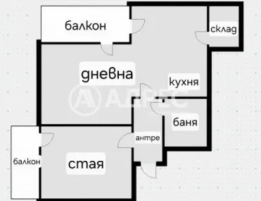 2-стаен, Борово, София - снимка 4 от 20