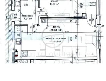 2-стаен, Тракия - Запад, Пловдив - снимка 14 от 15