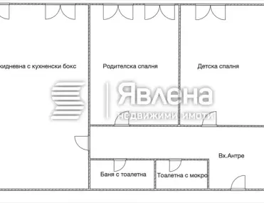 3-стаен, Зоните, София - снимка 2 от 11
