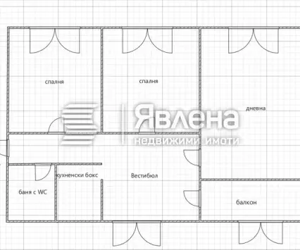 3-стаен, Зоните, София - снимка 2 от 9