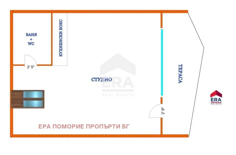 1-стаен, Покрайнини, Бургас - снимка 5 от 10