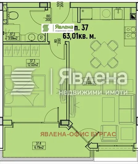 2-стаен, Царево, Югоизточна България - снимка 7 от 9
