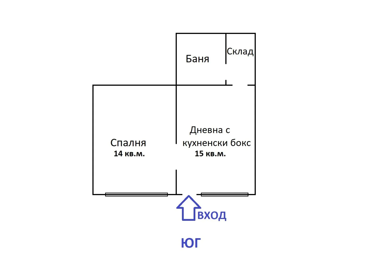 2-стаен, Люлин 5, София - снимка 2 от 4