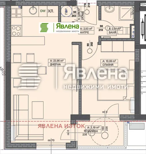 2-стаен, Надежда 3, София - снимка 4 от 8
