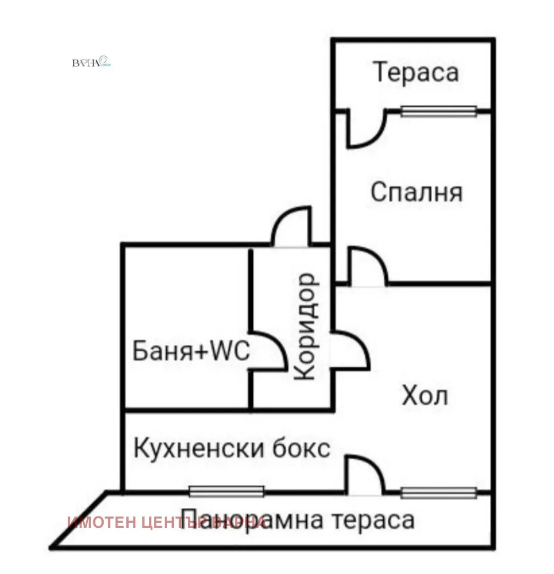 2-стаен, Христо Ботев, Варна - снимка 8 от 12
