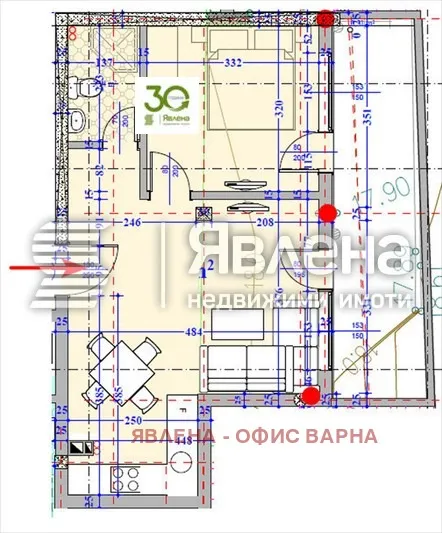 2-стаен, Добрич, Североизточна България - снимка 4 от 8
