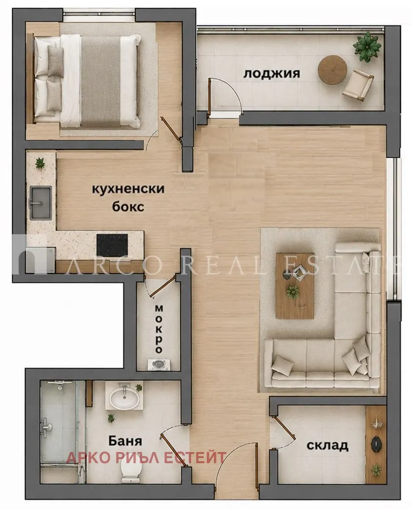 2-стаен, Лагера, София - снимка 8 от 11
