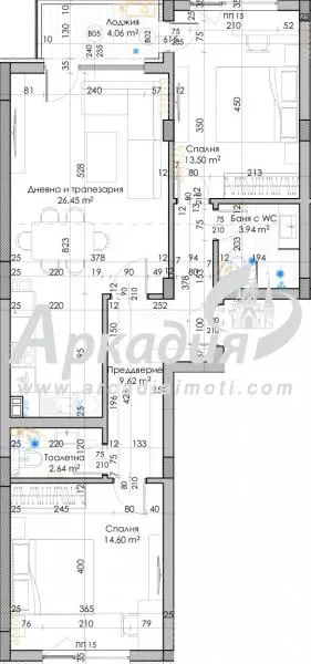 3-стаен, Въстанически, Пловдив - снимка 2 от 5