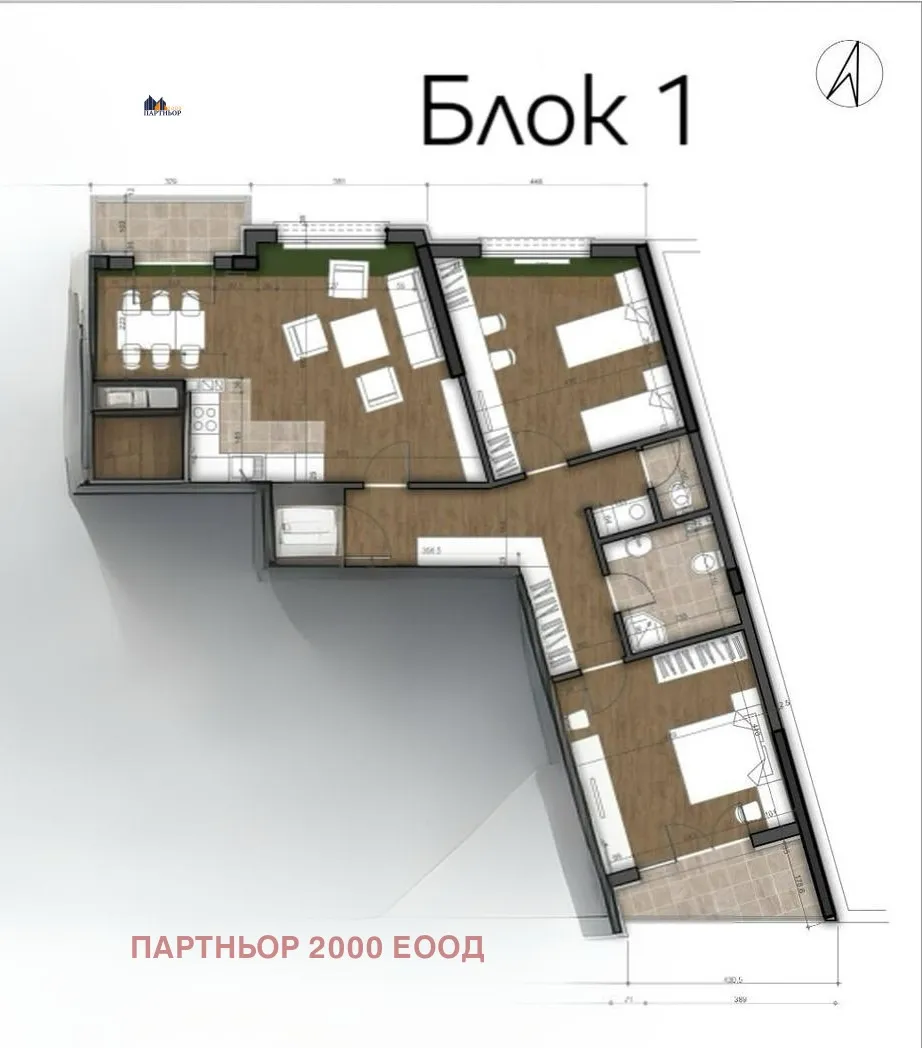 3-стаен, Левски В, София - снимка 3 от 8