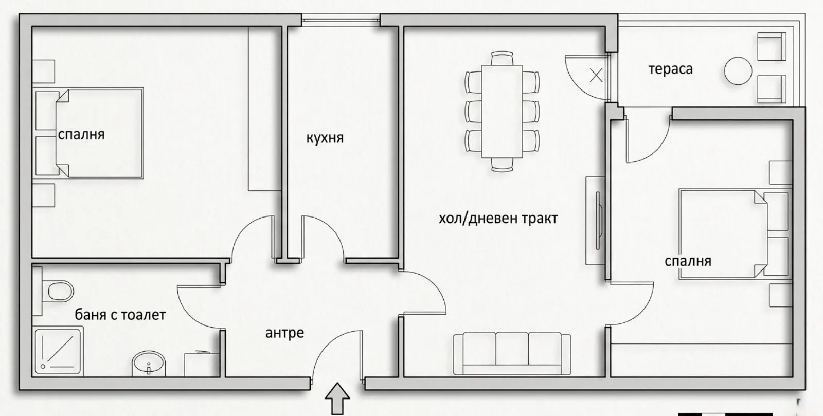 3-стаен, Гръцка махала, Варна - снимка 6 от 12