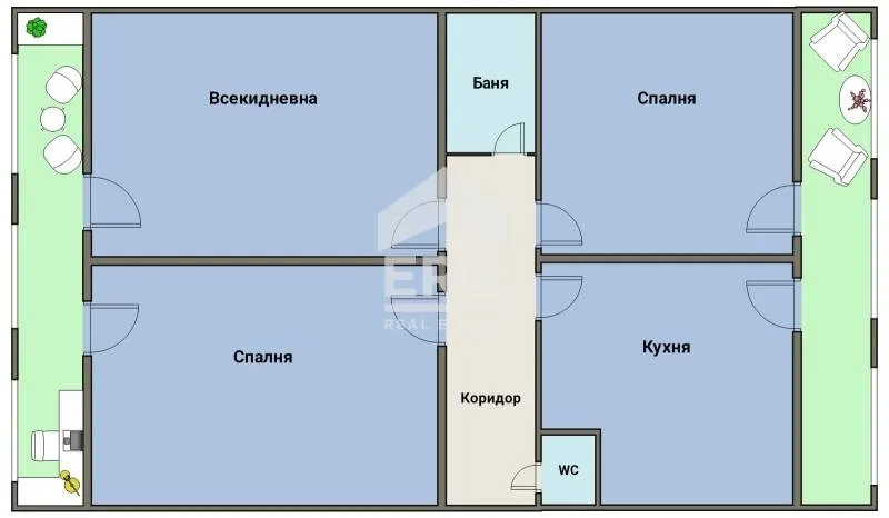 3-стаен, Зорница, Бургас - снимка 9 от 16