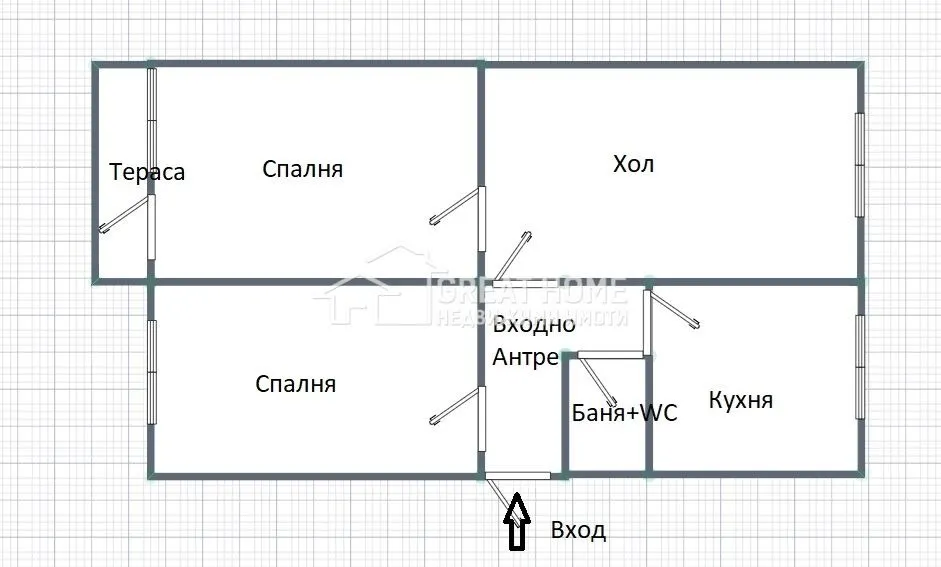 3-стаен, Търговище, Североизточна България - снимка 5 от 11