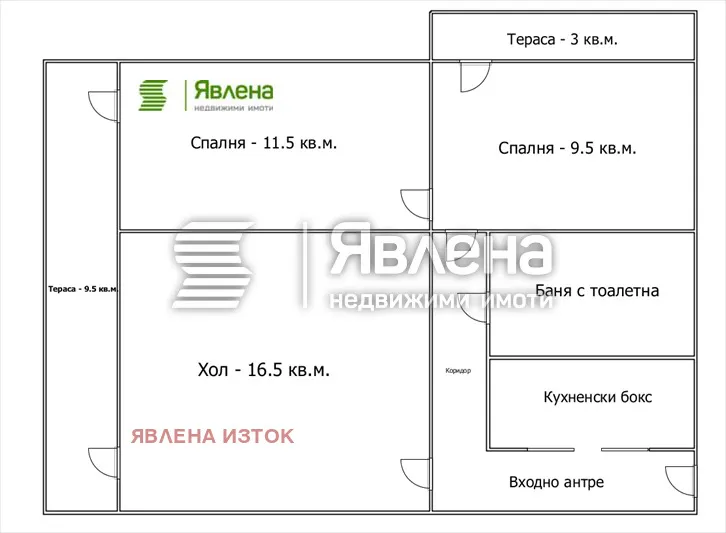3-стаен, Толстой, София - снимка 6 от 13