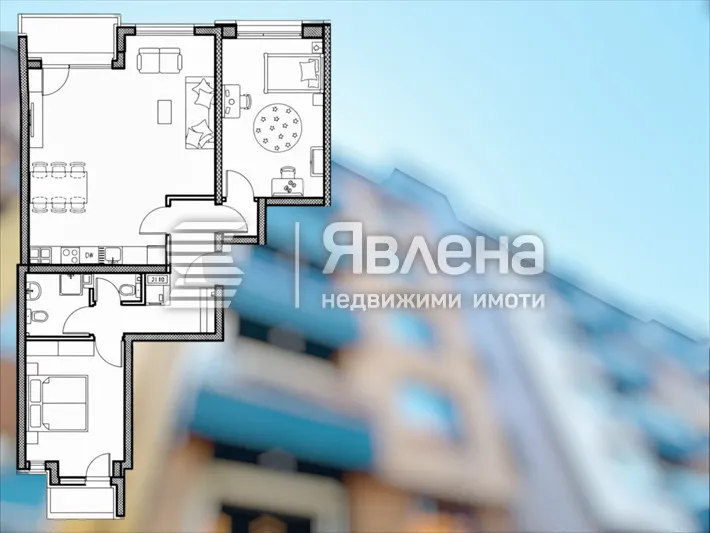3-стаен, Мараша, Пловдив - снимка 6 от 9
