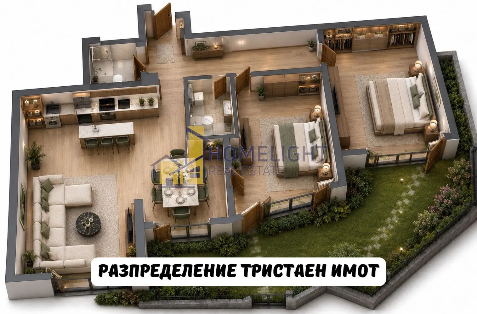 3-стаен, Славия, София