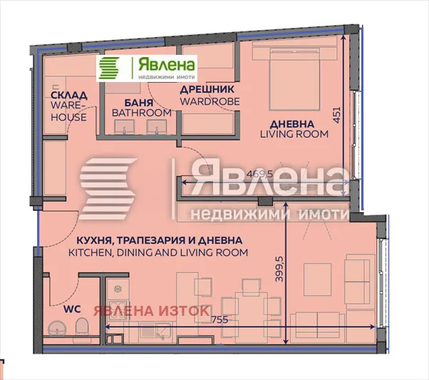 3-стаен, Изток, София - снимка 9 от 18