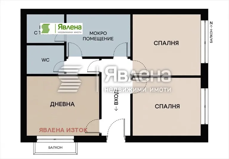 3-стаен, Стрелбище, София - снимка 4 от 8
