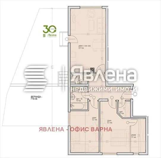 3-стаен, Траката, Варна - снимка 9 от 18