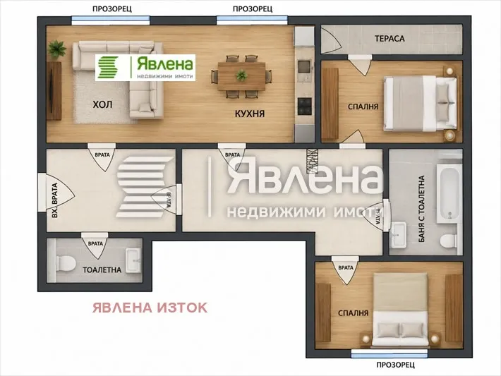 3-стаен, Лагера, София - снимка 7 от 14