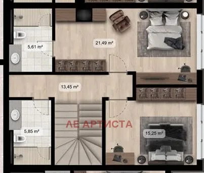 Етаж от къща, Дружба 2, София - снимка 3 от 9
