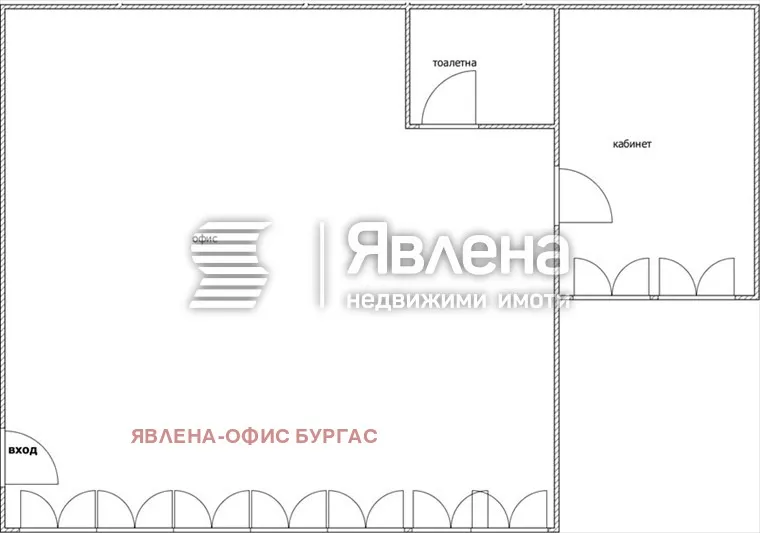 Офис, Изгрев, Бургас - снимка 2 от 4