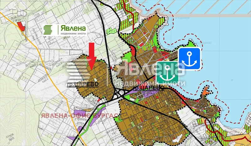 Парцел, Царево, Югоизточна България - снимка 2 от 4