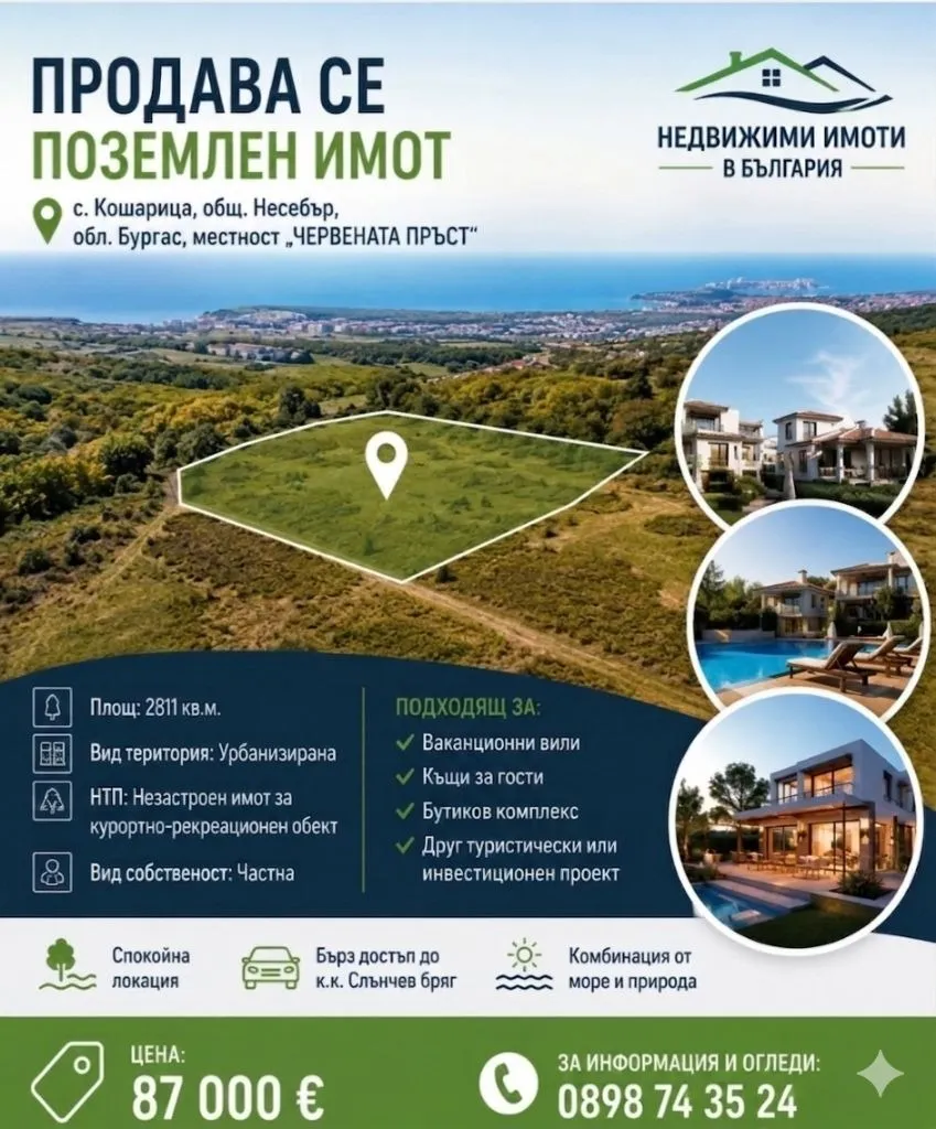 Парцел, Покрайнини, Бургас