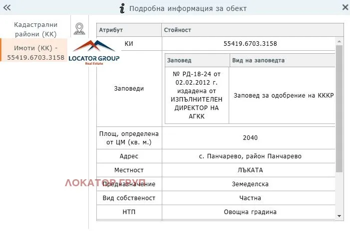 Парцел, с. Панчарево, София - снимка 4 от 5