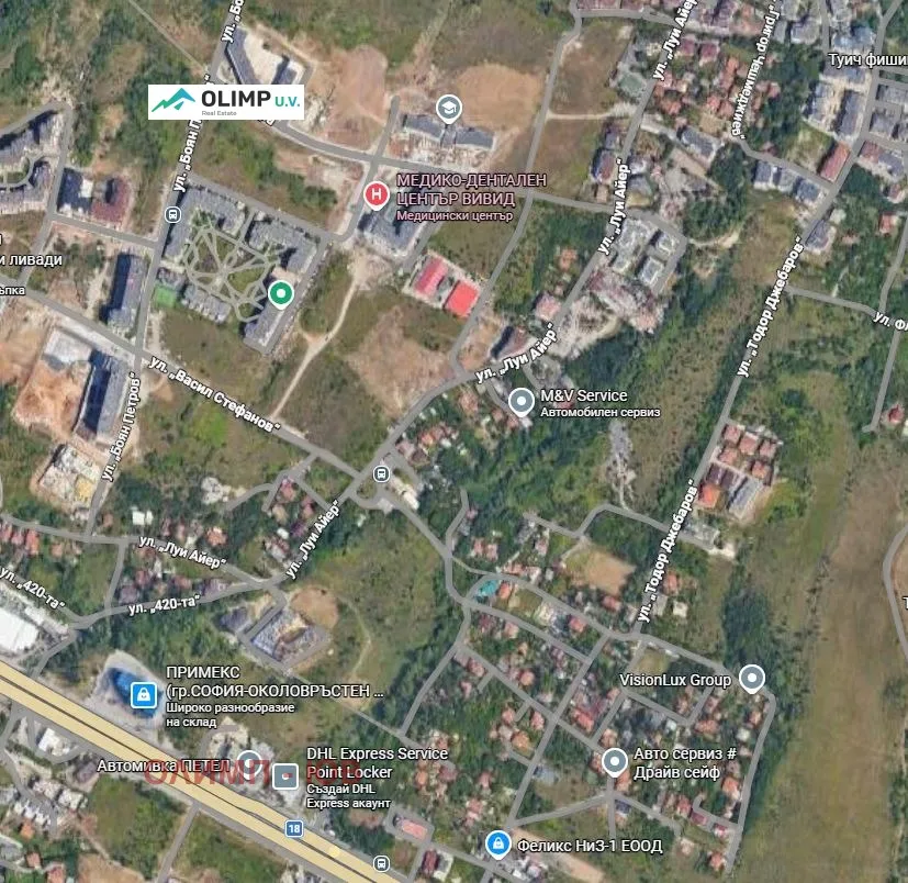 Парцел, Манастирски ливади Изток, София
