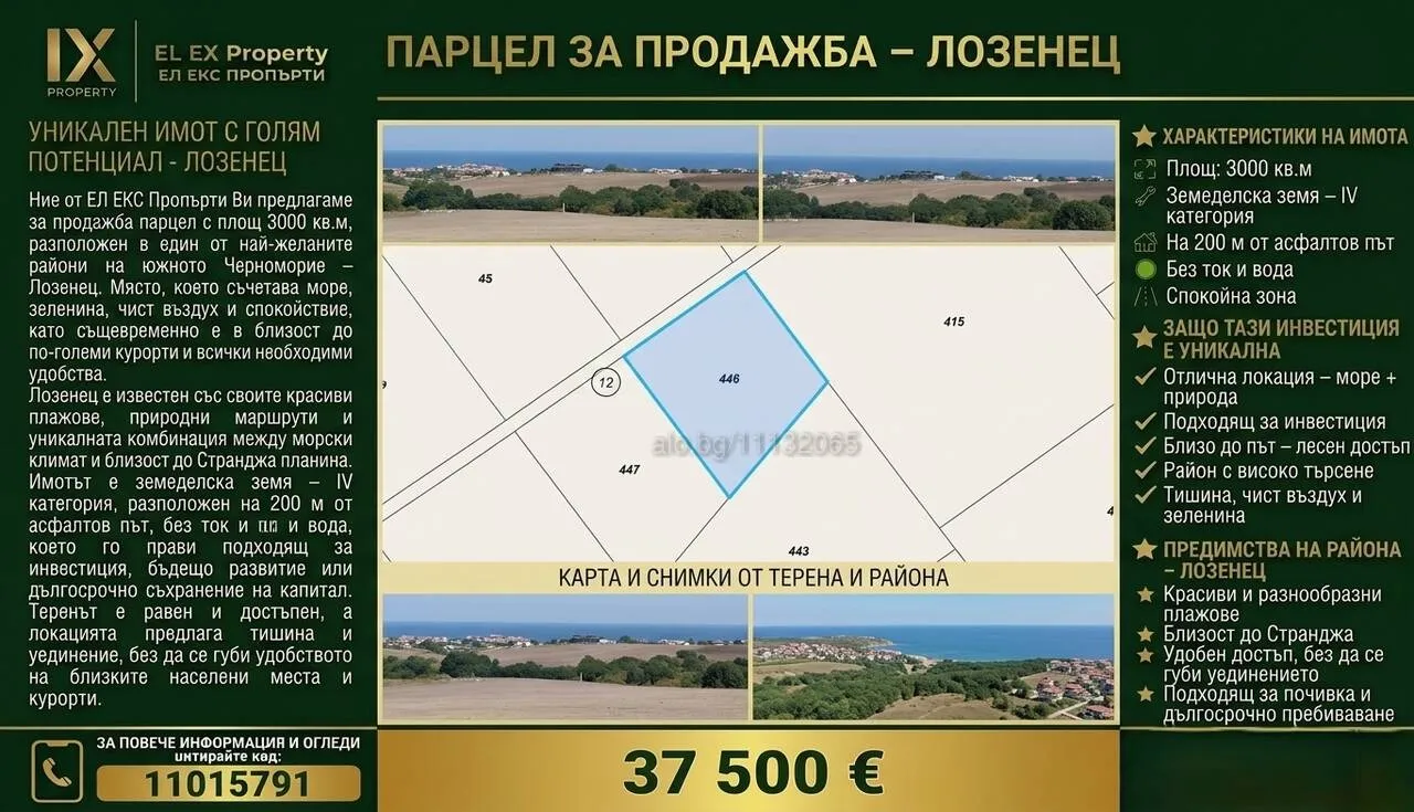 Парцел, Покрайнини, Бургас