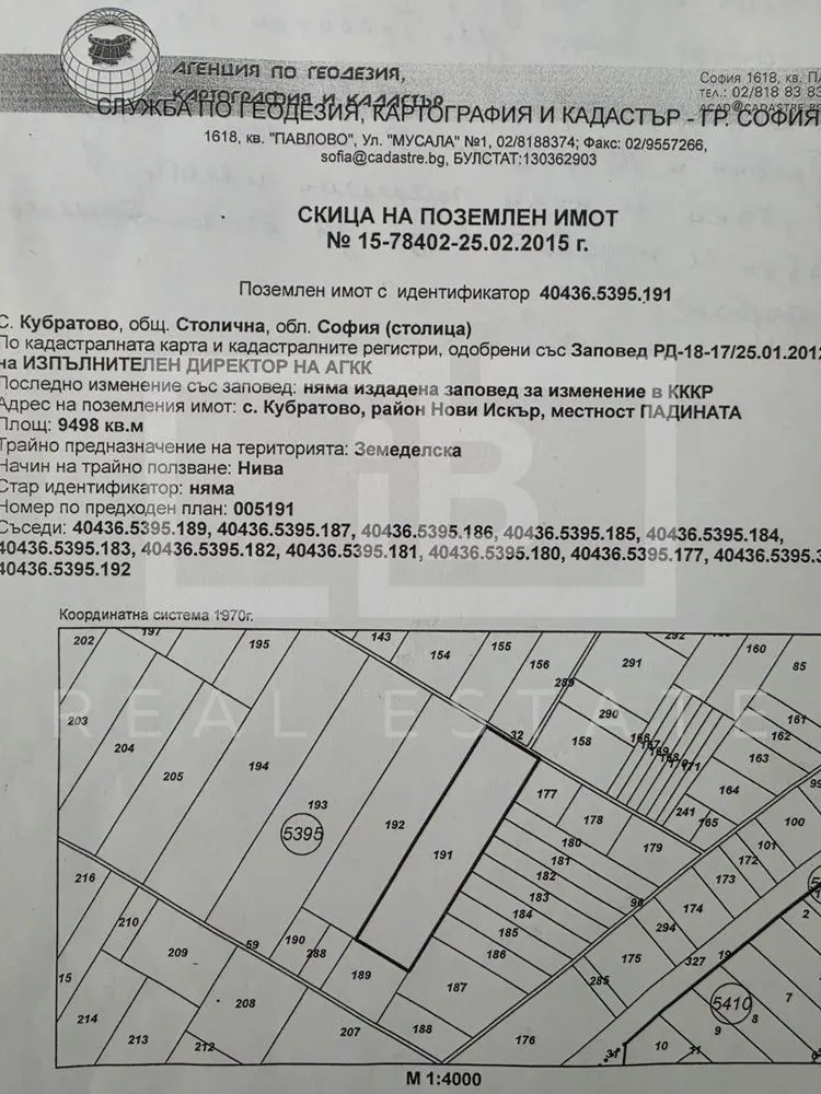 Парцел, с. Кубратово, София - снимка 3 от 4