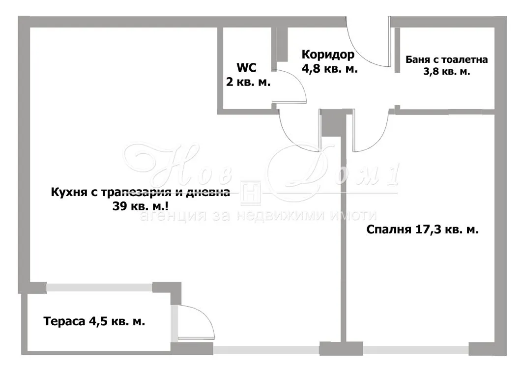 3-стаен, Лозенец, София - снимка 13 от 15