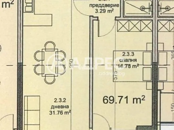 2-стаен, Владислав Варненчик, Варна - снимка 2 от 4