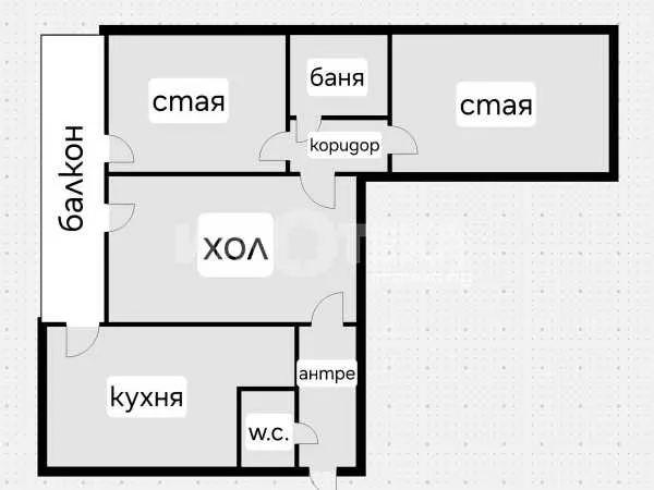 3-стаен, Хиподрума, София - снимка 4 от 20