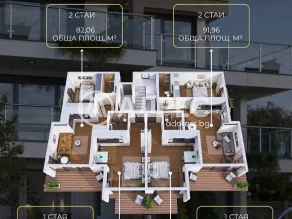 2-стаен, Сарафово, Бургас - снимка 10 от 11