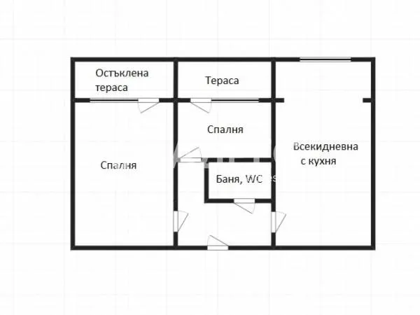 3-стаен, Изгрев, Бургас - снимка 6 от 10